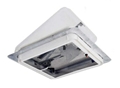 Roof Vent, White, 12v Fan, 14