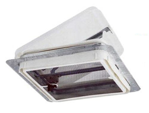 White Roof Vent, (14"x14") Non-Power