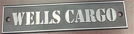 DECAL, WELLS CARGO BADGE
