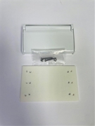 Weather Proof Cover for a GFI Outlet White 