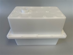 Two Piece Battery Box, w/ Top Vent 