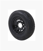 CASTLE ROCK RADIAL16X6 865 BLACK MOD WHEEL