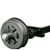 2.5K Dexter Torflex® Axle for Model SW / Without Brakes, 5 Lug 10° UP TRAIL