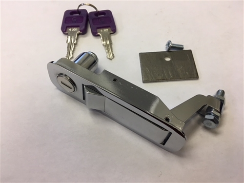   Adjustable Chrome Trigger Latch, with Lock