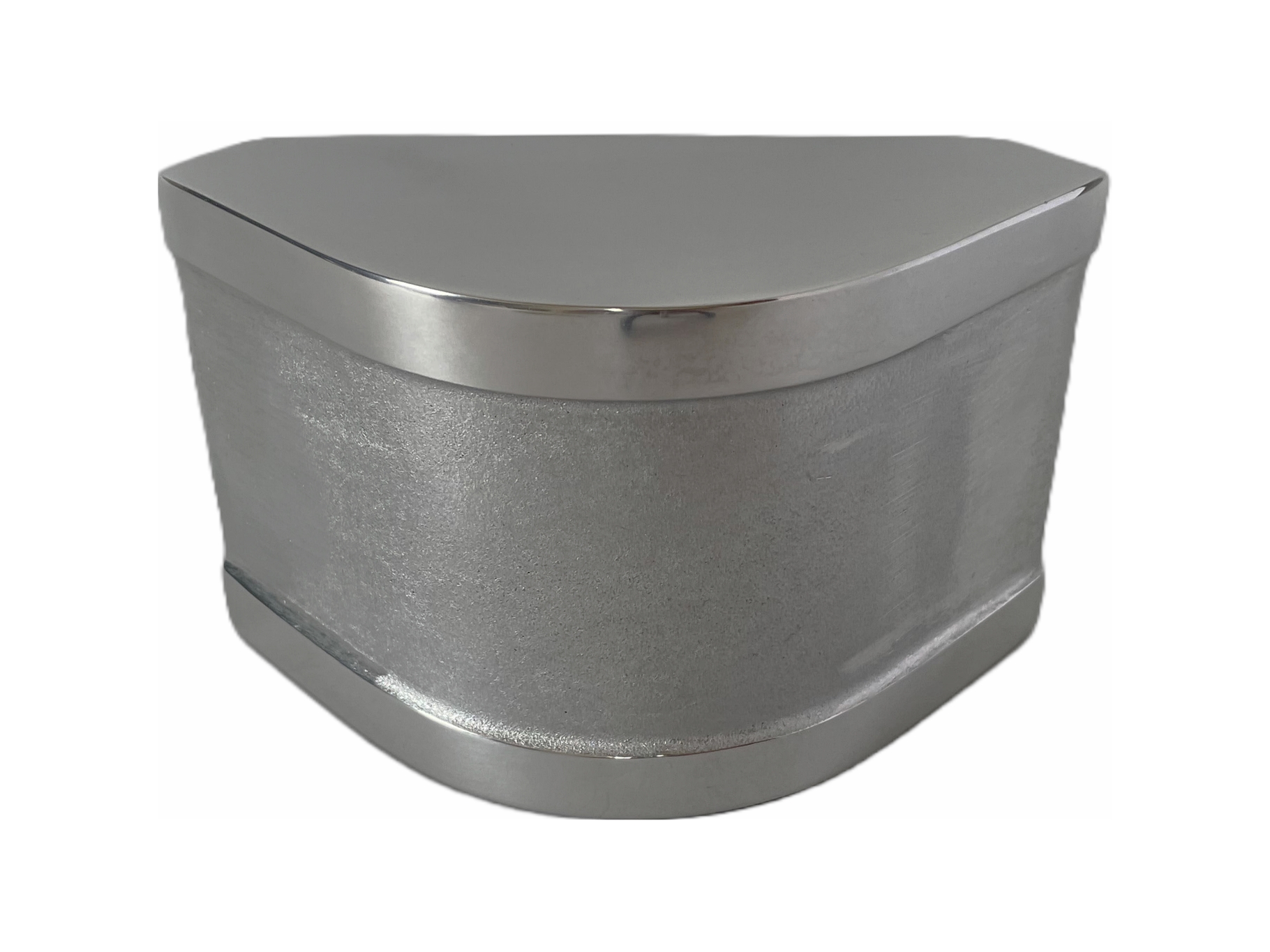 Aluminum Polished Casting, Motortrac Bottom Front Corner