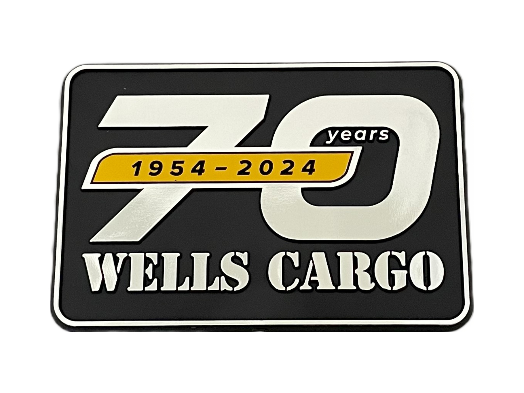 Wells Cargo 70th Anniversary Badge / Decal