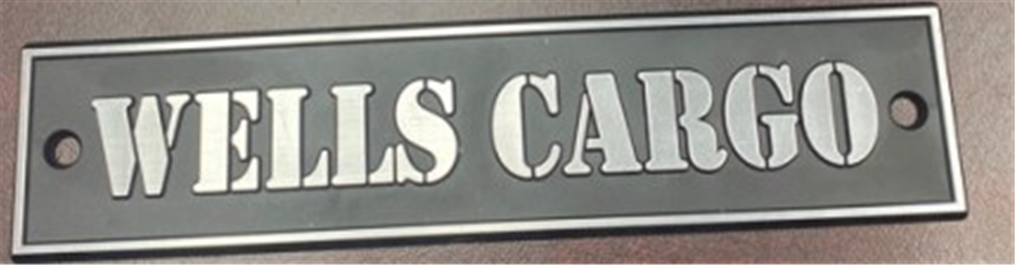 DECAL, WELLS CARGO BADGE