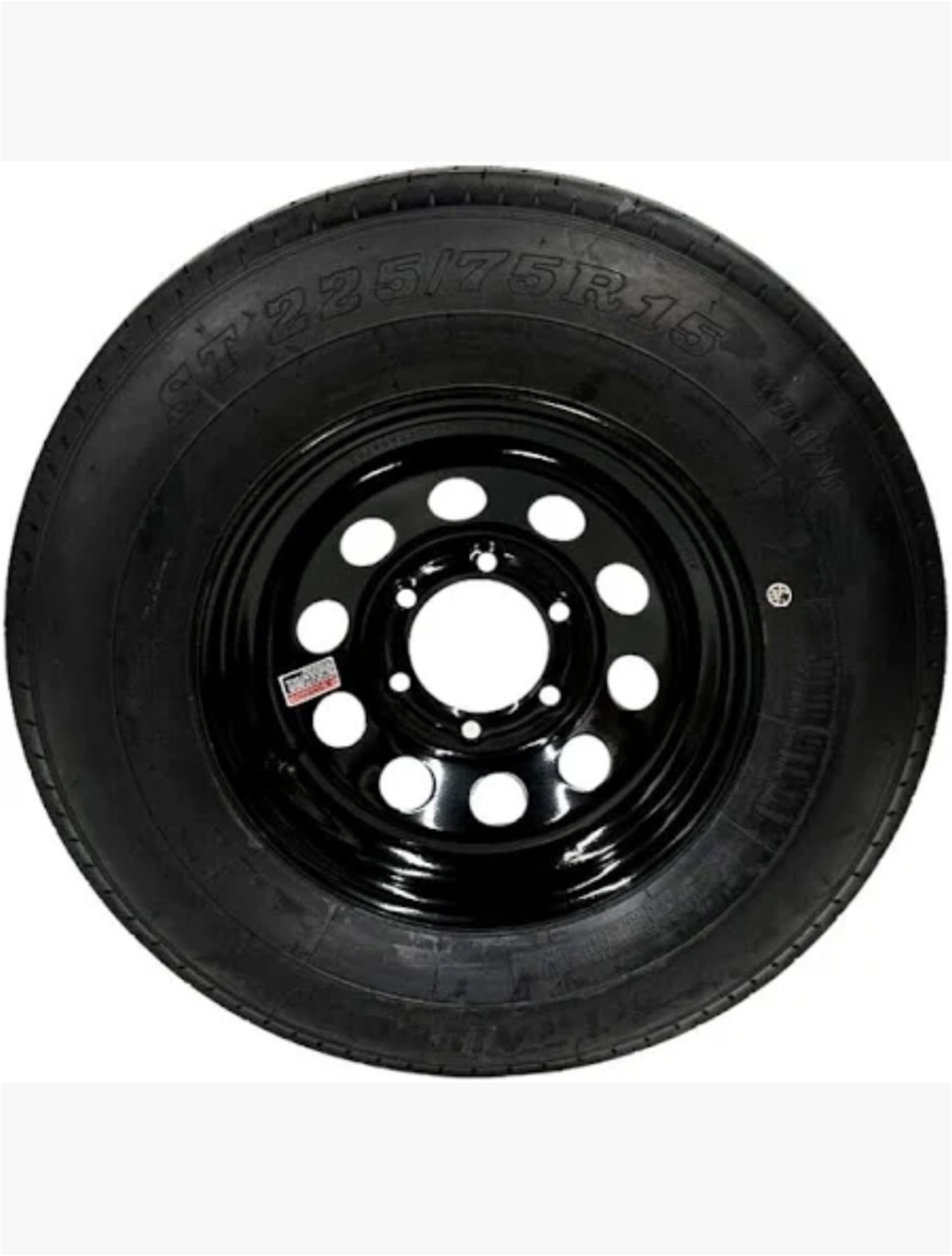 CASTLE ROCK RADIAL 15X6 655 BLACK MOD WHEEL