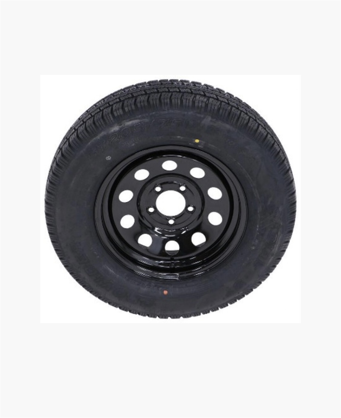 CASTLE ROCK RADIAL 15X5 545 BLACK MOD WHEEL