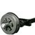 3.5K Dexter Torflex® Axle, Electric Brakes, 5 Lug 4" DROP