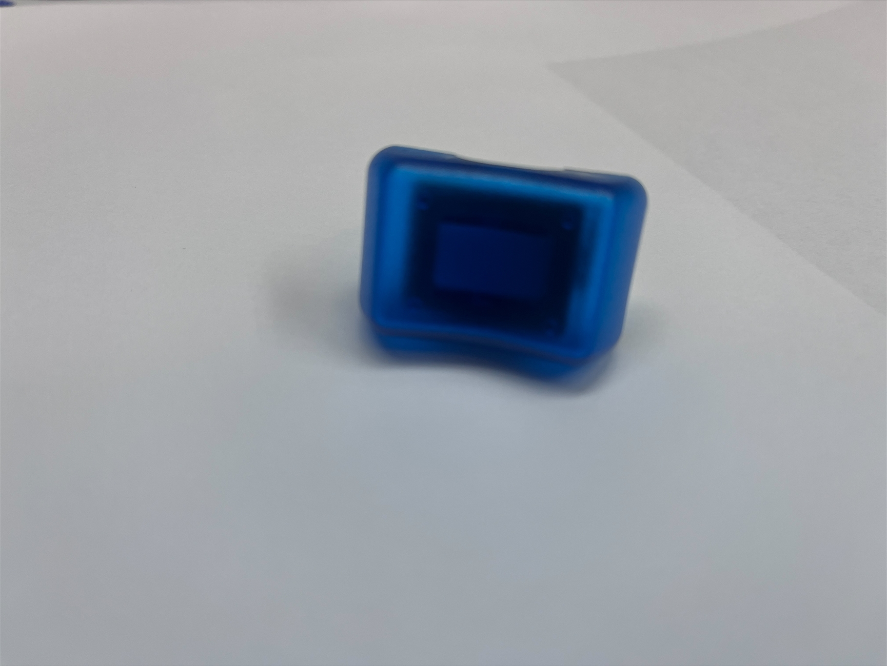 SWITCH, ILLUMINATED BLUE